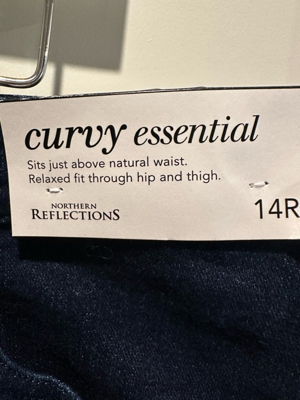Northern Reflections Relaxed Jeans — Dark Wash Blue - Picture 6 of 8